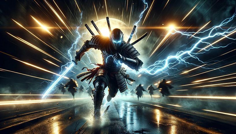 Onslaught of the cyber warrior by artefacti