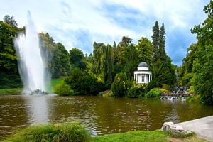 De Jussow Tempel in Bergpark Wilhelmshöhe in Kassel