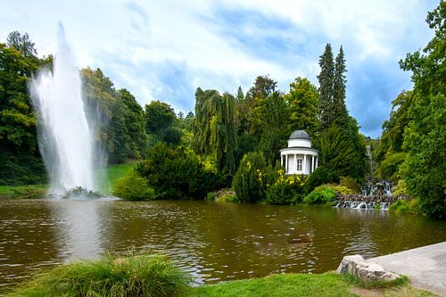De Jussow Tempel in Bergpark Wilhelmshöhe in Kassel