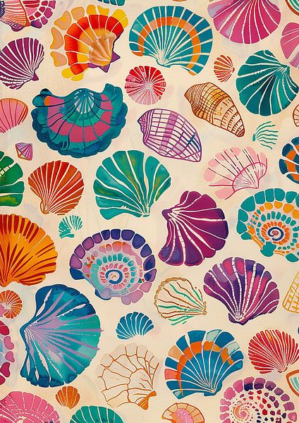 Sea Shell Party by Liv ter Riet