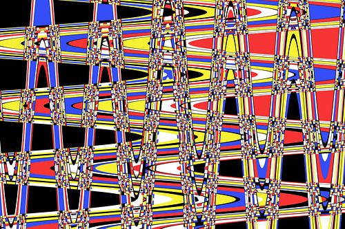 Variation on Mondrian style.