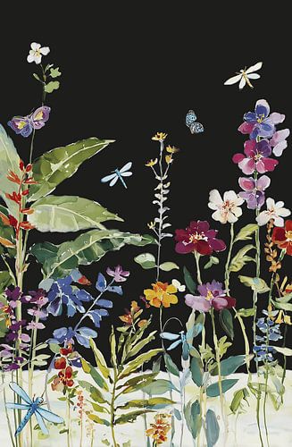 Nuit d'été en fleurs