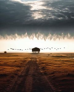 Sonnenaufgang in der Natur