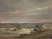 A View on Hampstead Heath, Early Morning, John Constable van Meesterlijcke Meesters thumbnail