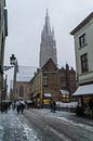 Bruges en hiver avec Notre-Dame par Mickéle Godderis Aperçu