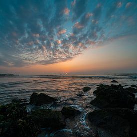 Sonnenuntergang Knokke-Heist von Andy Troy