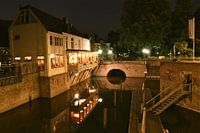 De Oude Dieze in Den Bosch bij avond