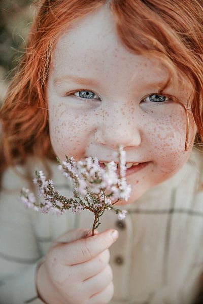 lavender girl by Elke De Proost
