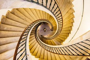 Die Wendeltreppe im Museo do Pobo Galego