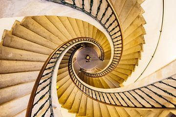 Die Wendeltreppe im Museo do Pobo Galego