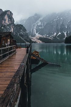 Lake in the Dolomites