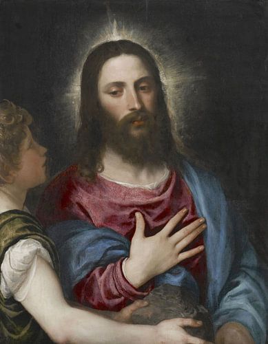Titian – Jesus Christ (c.1516–1525) | New Testament Religious Painting