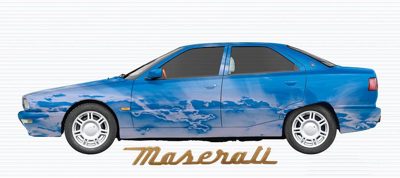 Maserati Quattroporte IV Art Car by aRi F. Huber