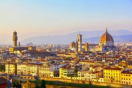 Florence at sunset – the Duomo skyline by Yves Hameleers