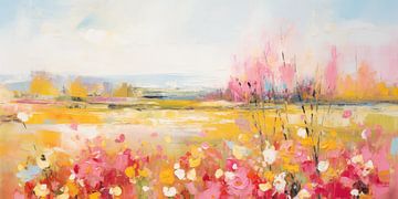 Spring Splendour in Gusts of Colour by Emil Husstege