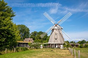 De windmolen in Ahrenshoop
