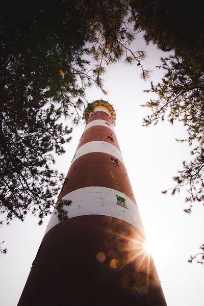 Leuchtturm mit Hintergrundbeleuchtung von Nico van der Vorm