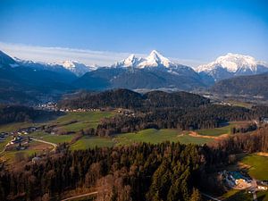 Märchenhafter Blick über das Berchtesgadener Land