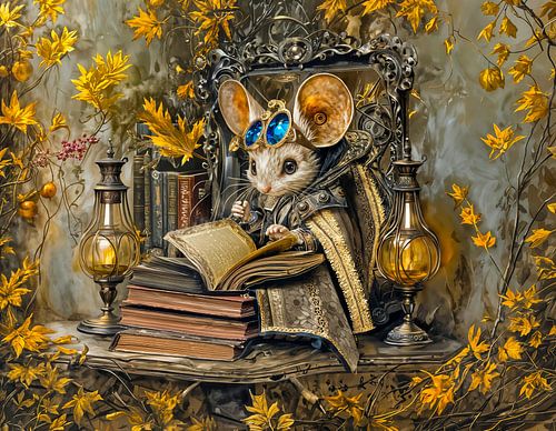 Steampunk-leesmuis
