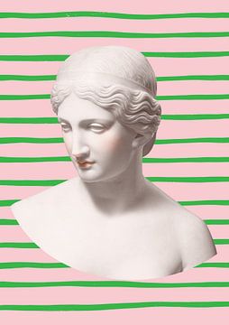 Gestreepte godin Ratioiso van Grace Digital Art Co