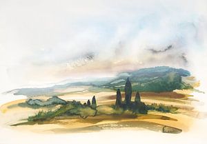 La campagne toscane