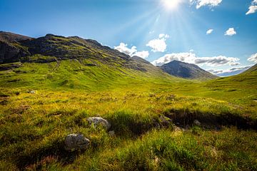 The magnificent mountains of the Scottish Highlands by René Holtslag