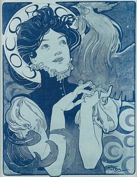 Cocorico - Alphonse Mucha by insideportugal