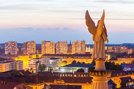 Angel of the Nikolai Church in Potsdam by Werner Dieterich