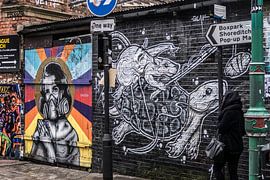 Straat in Shoreditch / Streetlife in shoreditch by Elles Rijsdijk