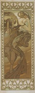 Etoile Du Matin von Alphonse Mucha