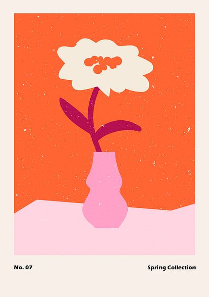 Lentebloem #07, NKTN van 1x