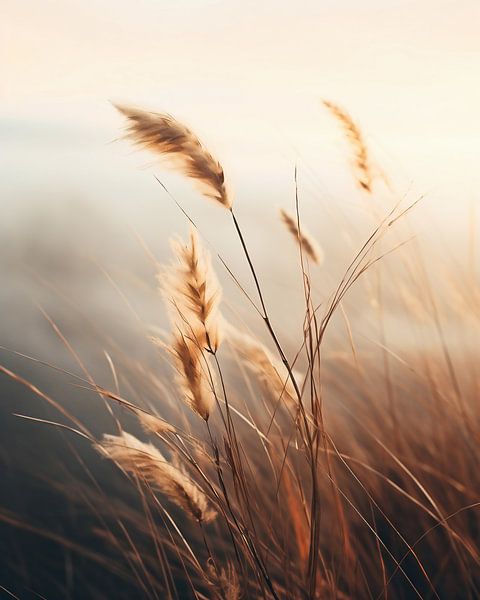 Promenade d'automne par fernlichtsicht