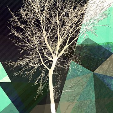 LONELY TREE v2 van Pia Schneider