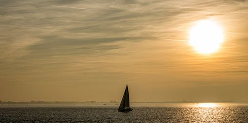 Zeilboot op de oosterschelde