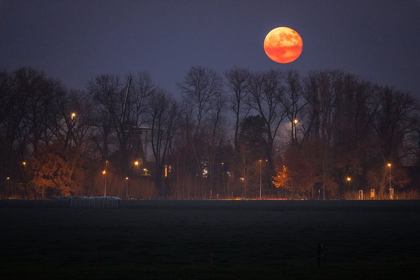 Moulin de la pleine lune de Drunen par Zwoele Plaatjes