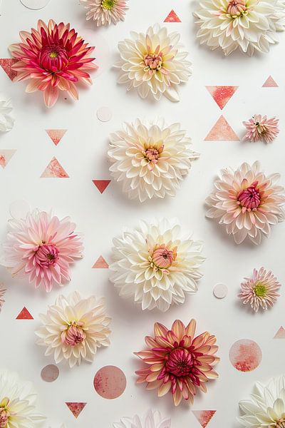 Chrysanten van Poster Art Shop