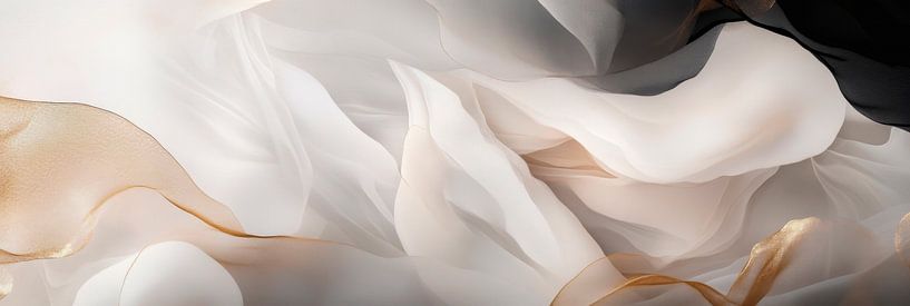 Vloeiende stoffen van Poster Art Shop