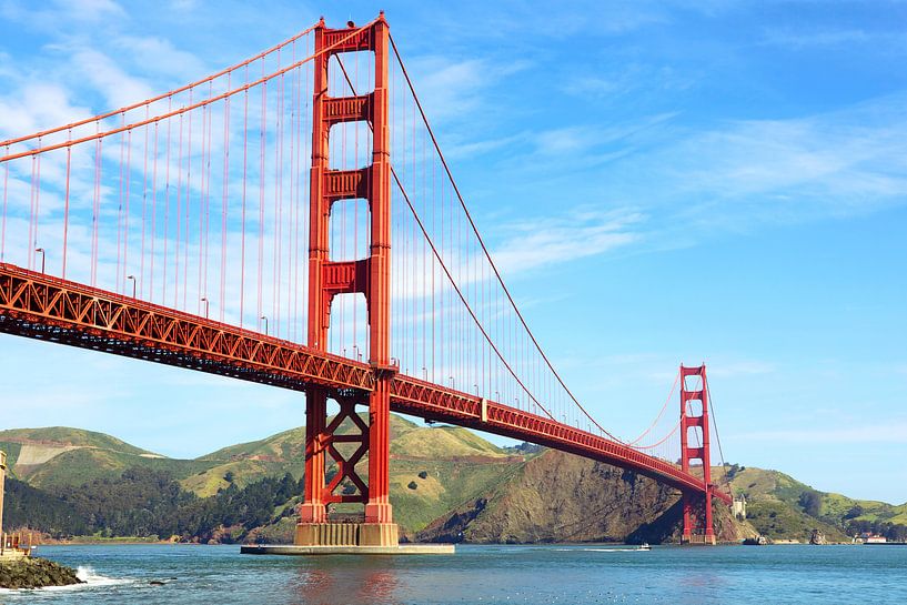 Golden Gate Bridge in San Francisco, California, USA van Henny Hagenaars