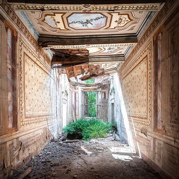 Verlassene Villa in starkem Verfall. von Roman Robroek