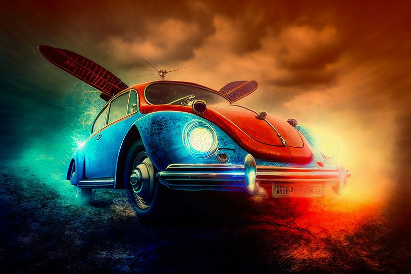De VW Kever - een superheld van de weg van Max Steinwald