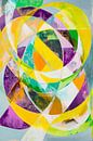 Colourful abstract composition by Poster Art Shop thumbnail
