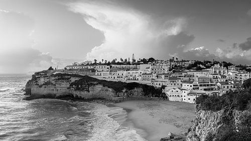 Carvoeiro in Zwart-Wit, Portugal