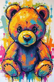 Teddy bear by Liona Toussaint