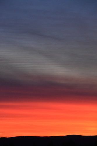 Bij het aanbreken van een herfstochtend