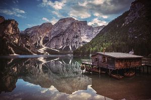 Lac de Braies des Dolomites sur Jean Claude Castor