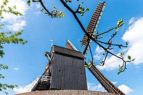 Een oude standaardmolen