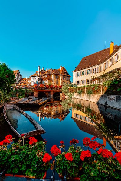 Typisch französisch, Colmar in Frankreich von Michael Bollen