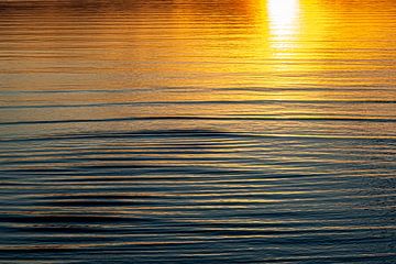 Sonnenuntergang am See von Dieter Walther