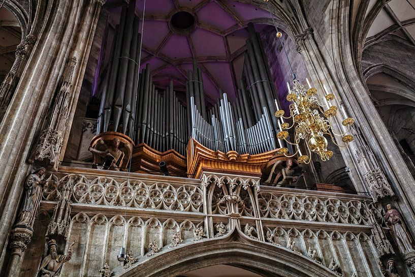 Organ St Stephen's Cathedral Vienna by Rob Boon