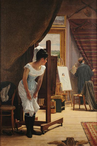 Almeida Júnior, L'insignifiance, 1898 par Atelier Liesjes